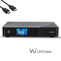VU+ Uno 4K SE 1x DVB-S2 FBC Twin Tuner PVR ready Linux...