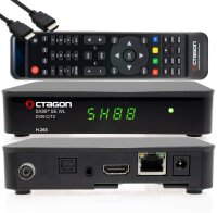 OCTAGON SX88+ SE WL H.265 HD Mini Hybrid-Receiver C/T2 + Smart IPTV Box