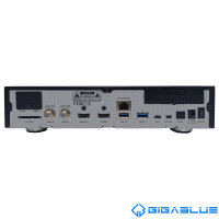 GigaBlue UHD Quad 4K Pro 2x FBC DVB-S2 Twin Tuner 3x USB 3.0 E2 Linux Receiver + 500GB SSD