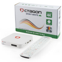 Octagon Spirit White 4K UHD Android 11 IP Media Streaming...