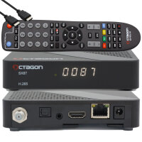 OCTAGON SX87 HD H.265 S2+IP HEVC Set-Top Box - Sat &...