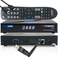 OCTAGON SX888 4K UHD IP H.265 HEVC IPTV Set-Top Box + 150...