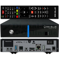 GigaBlue UHD IP 4K Linux E2 IPBOX Receiver + DVB-S2X DUAL...